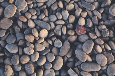 Rock mulch