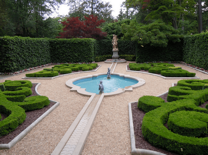 The gardens at Hillwood Estate